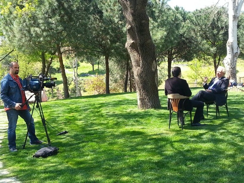 Robert Gorter interviewed by NTV in Istanbul