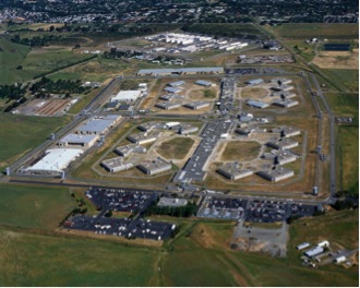 The High Security Prison of Vacaville in California (between San Francisco and Sacramento) 
