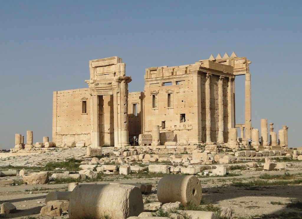 Cella of the Temple of Bel (destroyed by ISIS in 2015)