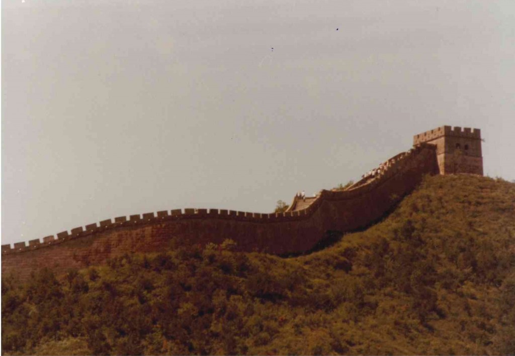 A view at the Great Wall a few hours north of Beijing.